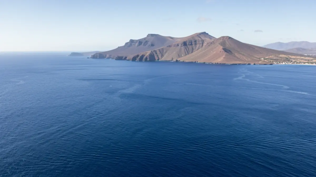 Imagen genérica del océano cerca de Gran Canaria.