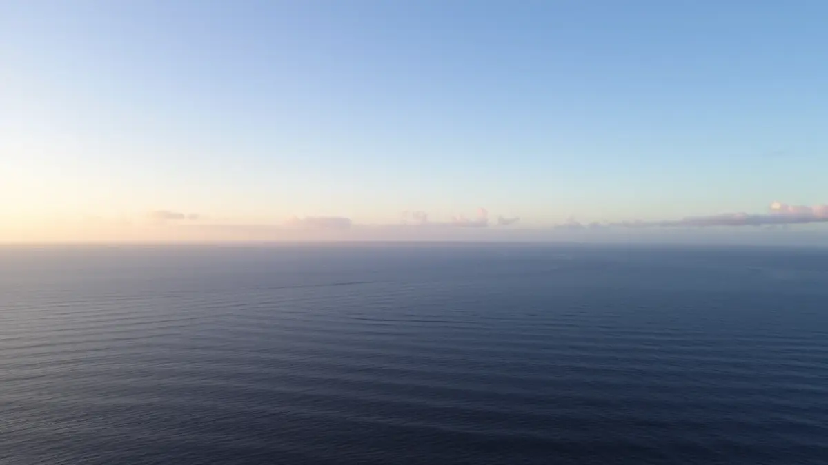Generic image of a Canary Islands coastline at sunrise, reflecting calm and stable weather.