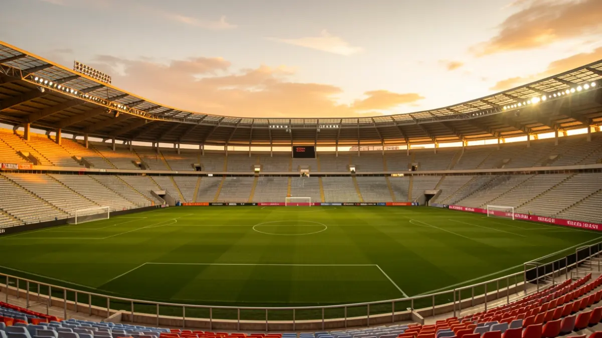 Imagen genérica del Estadio de Gran Canaria antes de un partido.