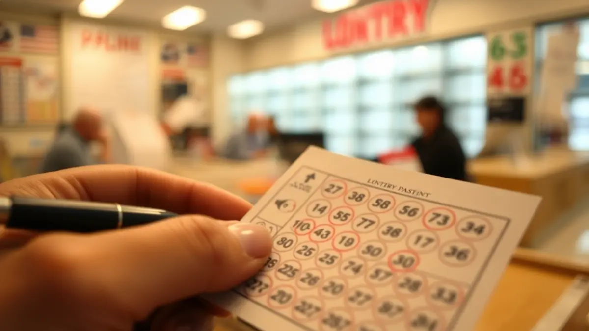 Generic image of a lottery ticket.