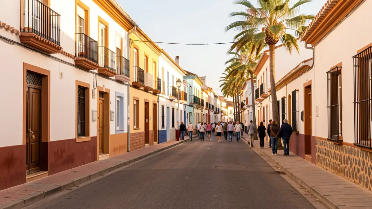 Imagen genérica de una calle residencial tranquila en Las Palmas de Gran Canaria.