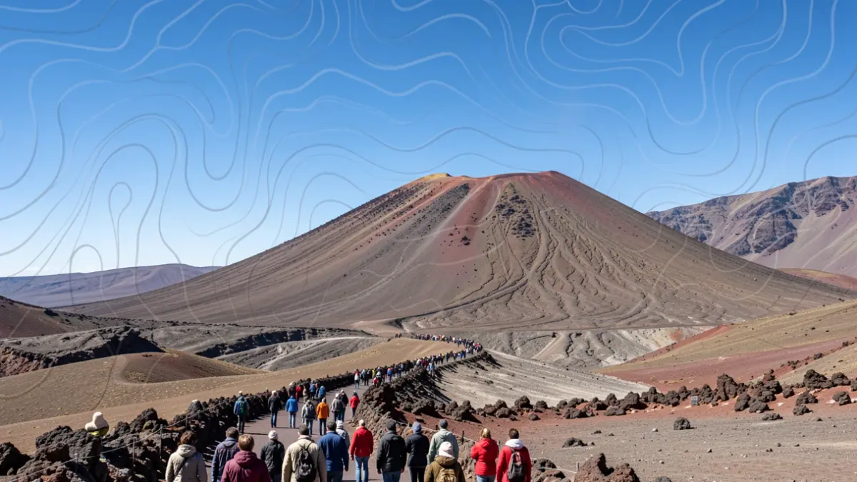 Generic image of seismic activity under Teide.