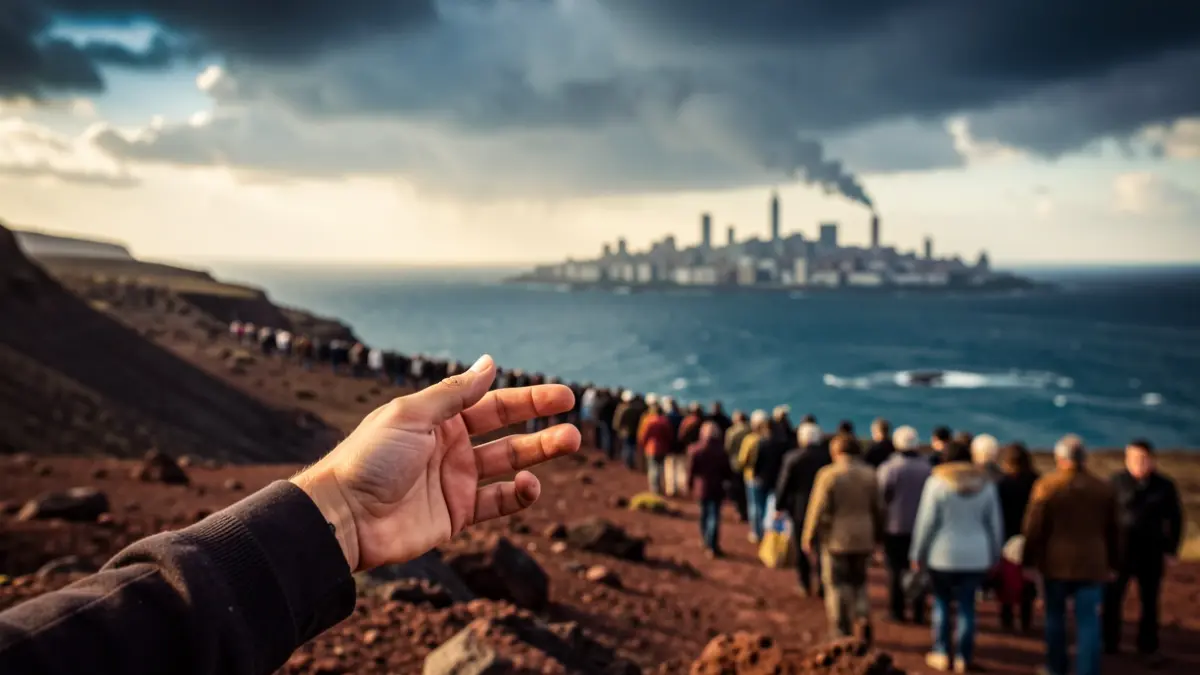 Imagen genérica de solidaridad entre islas canarias y Venezuela tras un desastre natural.