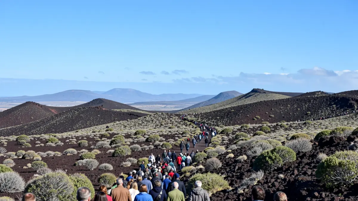 Imagen genérica del paisaje volcánico de Canarias.