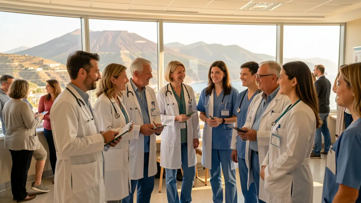 Imagen genérica de profesionales de la salud mental en Canarias.
