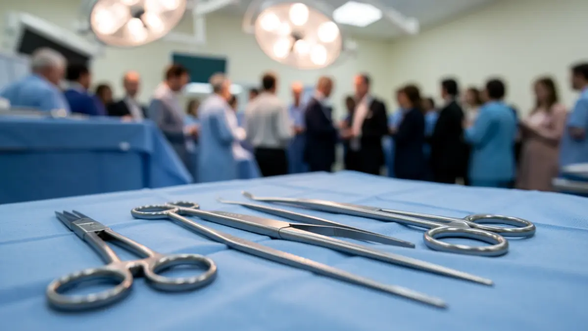 Generic image of surgical instruments.