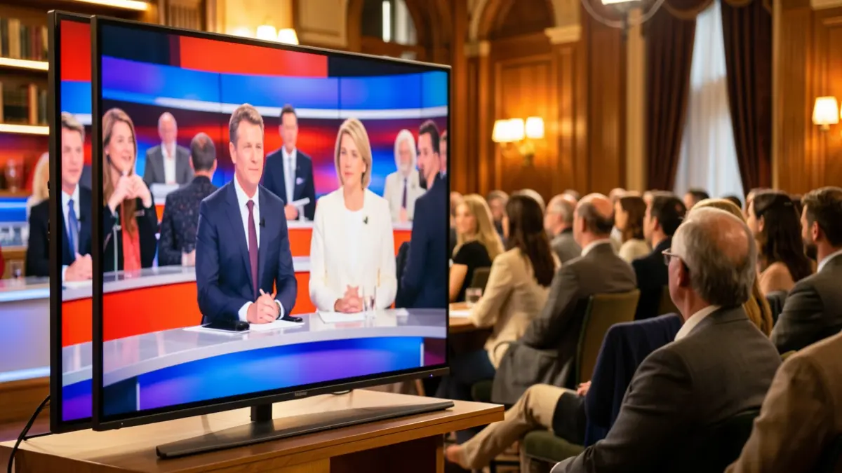 Imagen genérica de un debate sobre concursos televisivos.