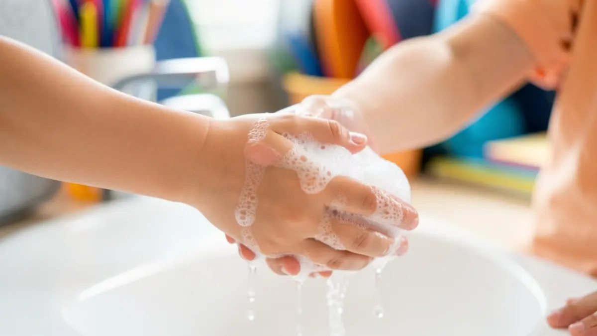 Imagen genérica de lavado de manos para prevenir contagios.