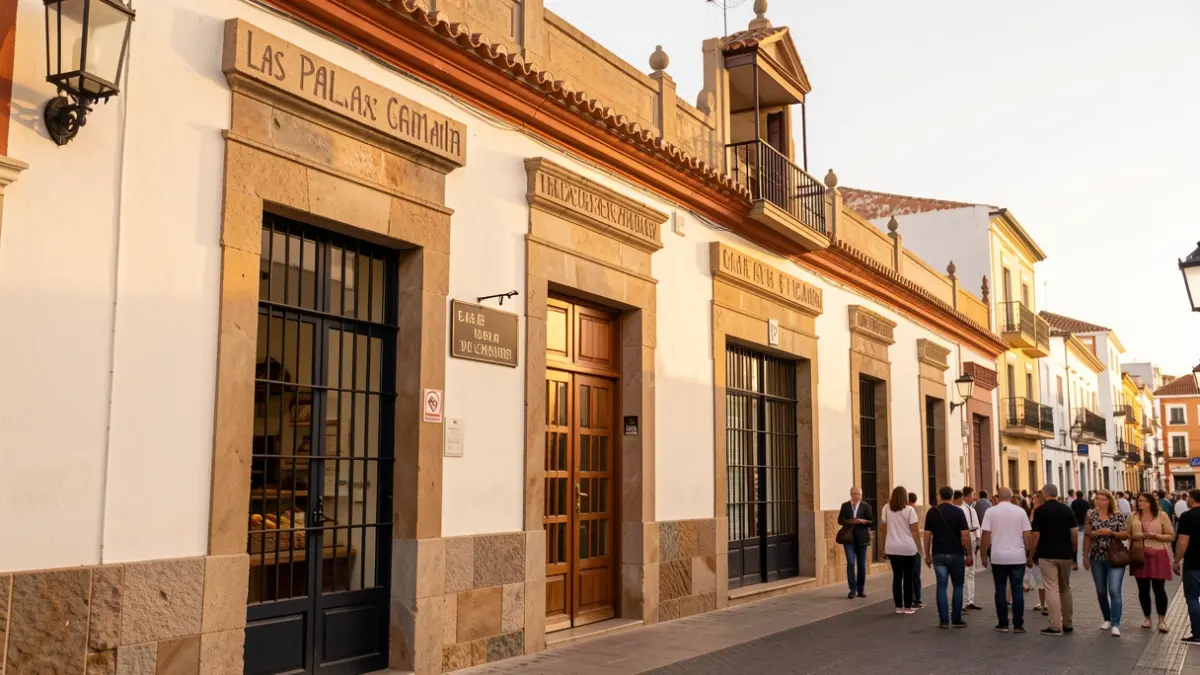 Facade of the historic Parrilla confectionery in Las Palmas de Gran Canaria.