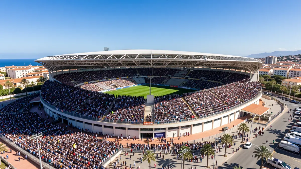 Generic image of the Estadio de Gran Canaria during a large event.