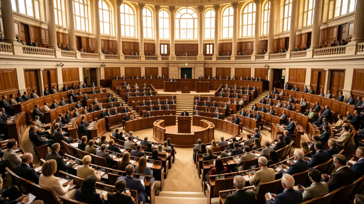 Generic image of the Congress of Deputies.