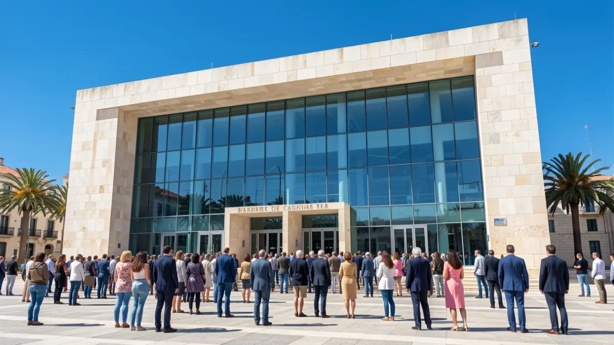 Generic image of the Parliament of Canarias.