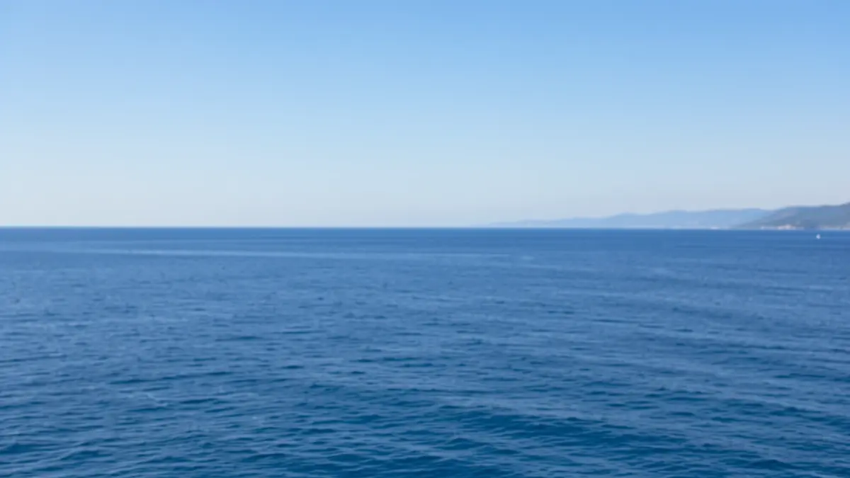 Imagen genérica del mar Mediterráneo.