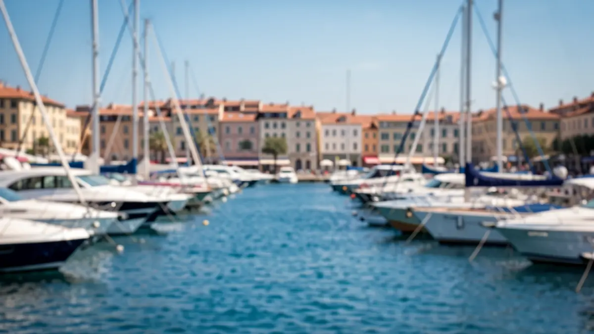 Generic image of a marina with docked boats.