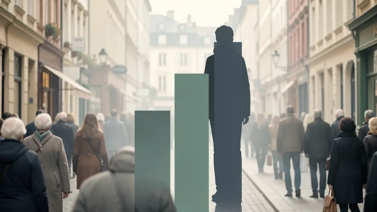 Generic image of population aging and a decreasing contributor base.