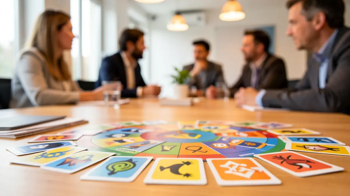 Generic image of a board game for violence prevention.