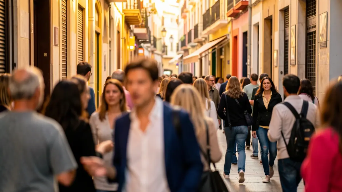 Imagen genérica que representa la evolución de la sexualidad en España, con elementos abstractos y colores diversos.