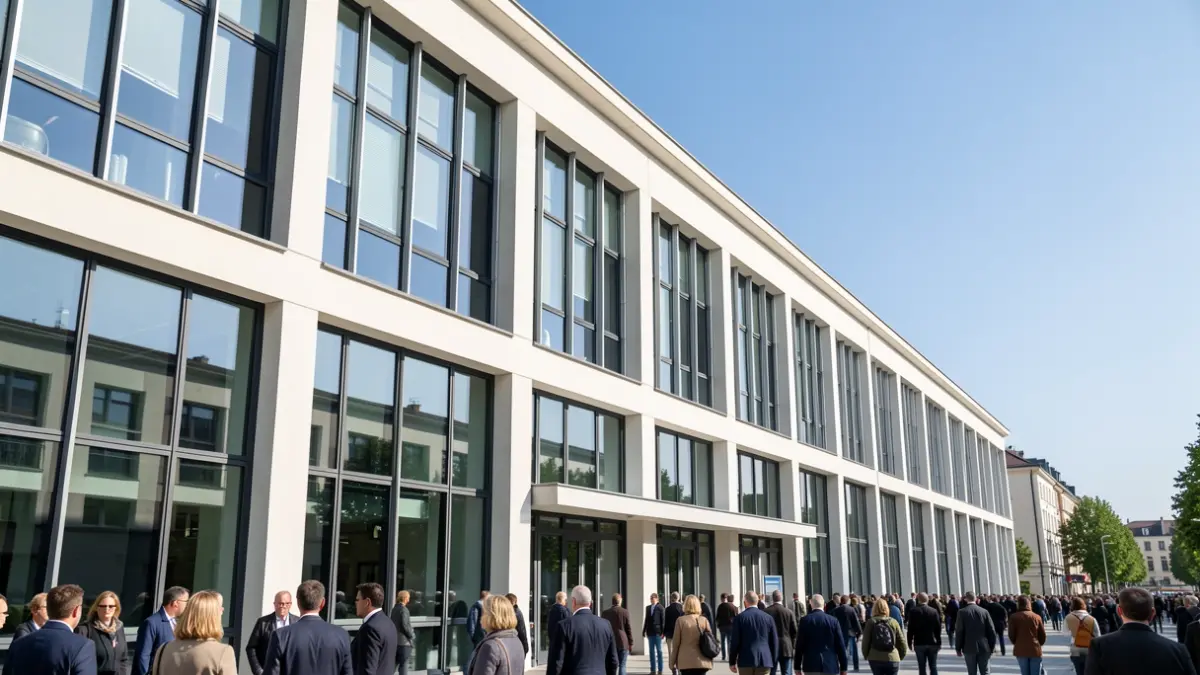 Generic image of a modern government building.