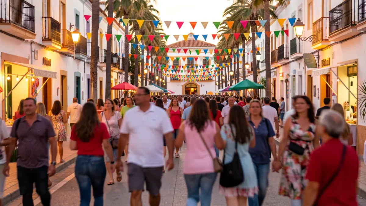 Imagen genérica de las Fiestas Fundacionales de Las Palmas de Gran Canaria con ambiente festivo.