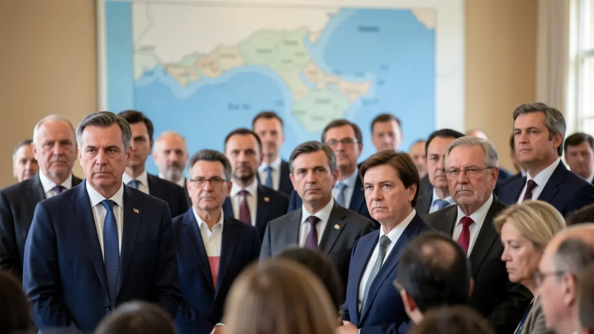 Imagen genérica de políticos debatiendo.