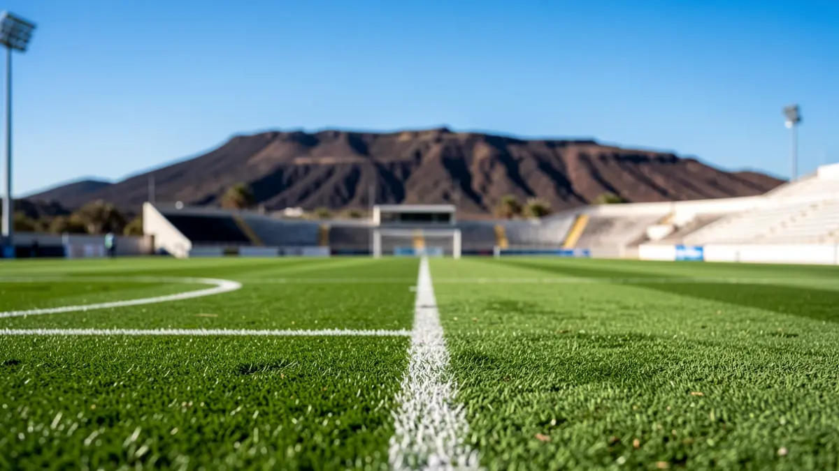 Imagen genérica de un campo de fútbol en Canarias.
