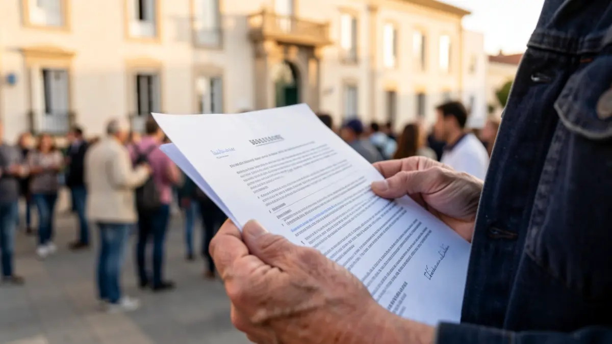 Imagen genérica de un documento de discapacidad en Canarias.