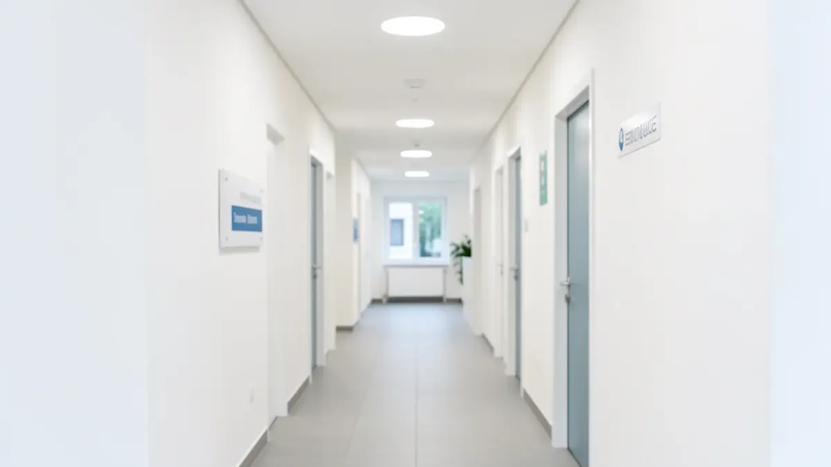 Imagen genérica de un centro de salud moderno con instalaciones renovadas.