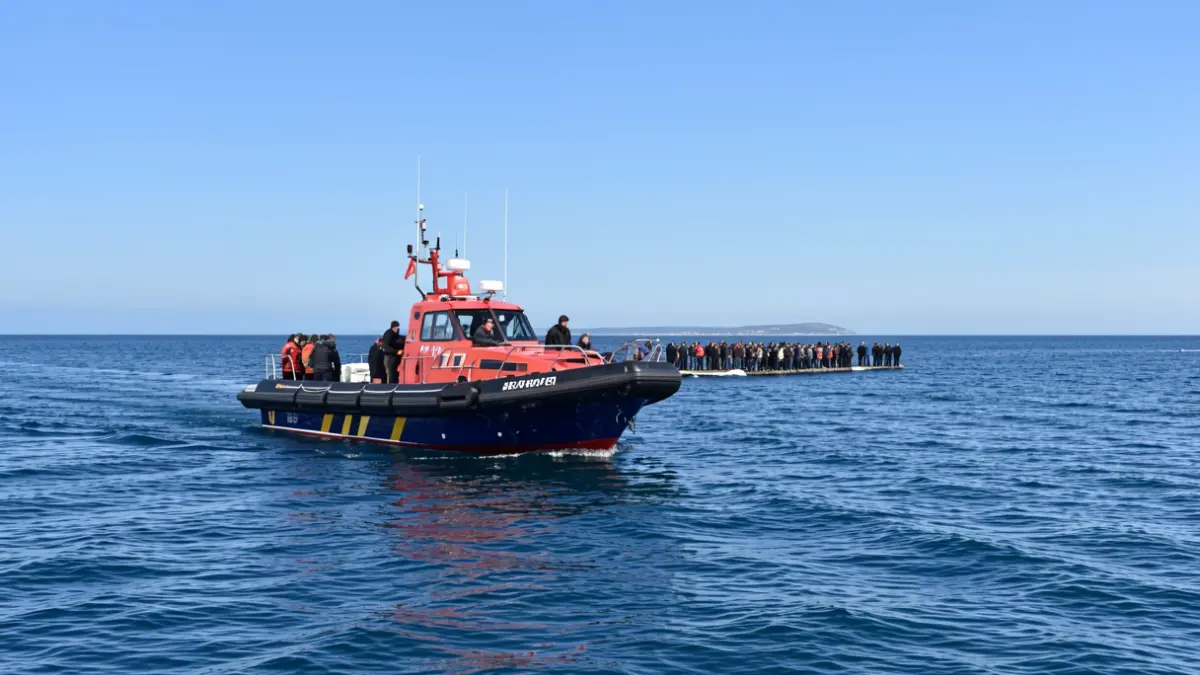 Imagen genérica de una operación de rescate marítimo.