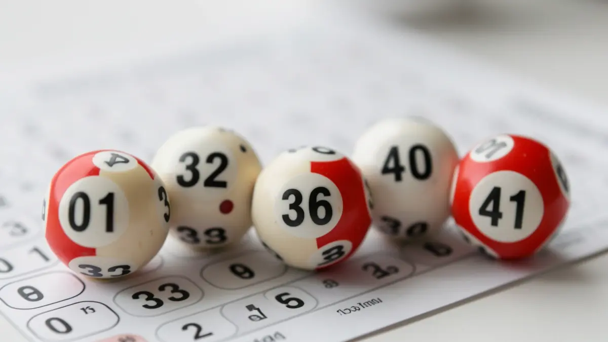 Generic image of lottery balls with numbers.