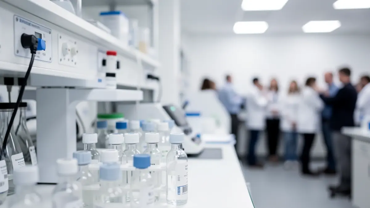 Imagen genérica de un entorno de laboratorio médico.