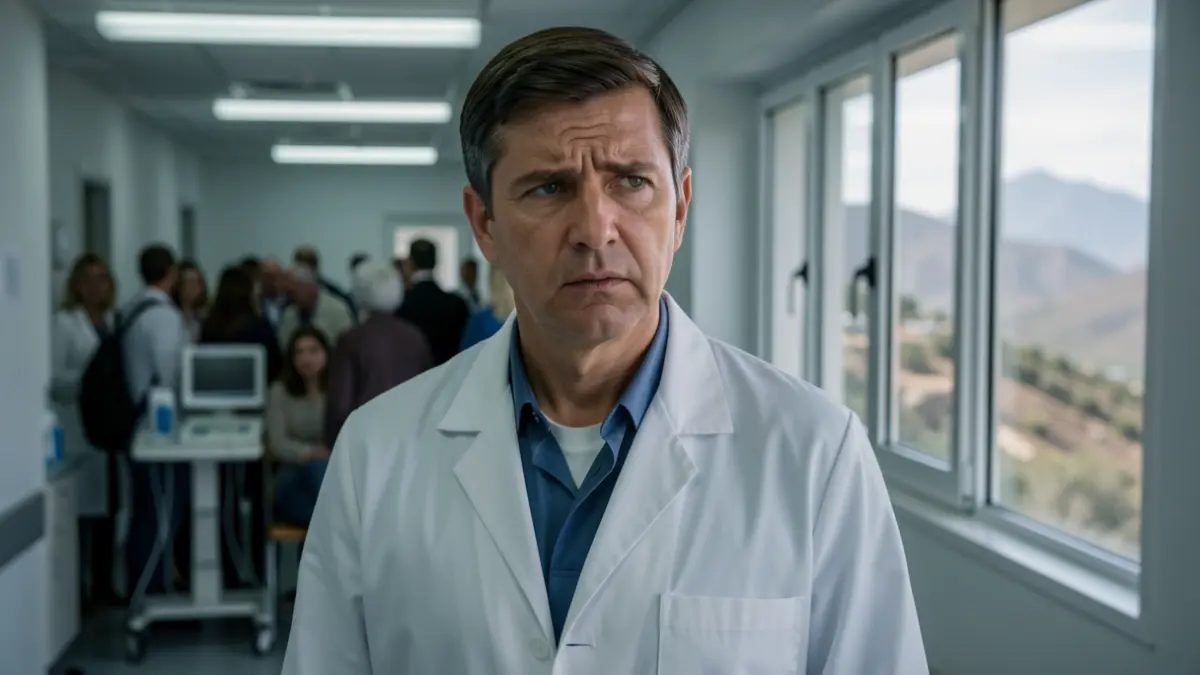 Generic image of a healthcare professional in a hospital.