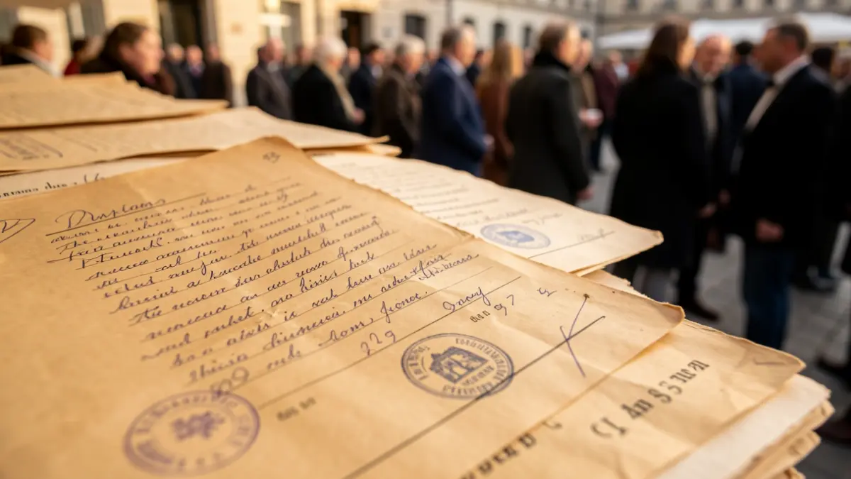 Digitized historical emigration boarding licenses from Teror.