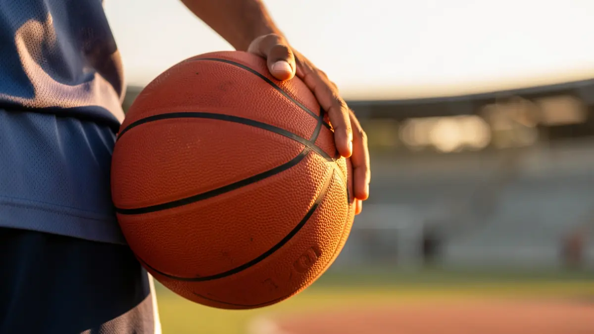 Imagen genérica de un jugador de baloncesto con el balón.