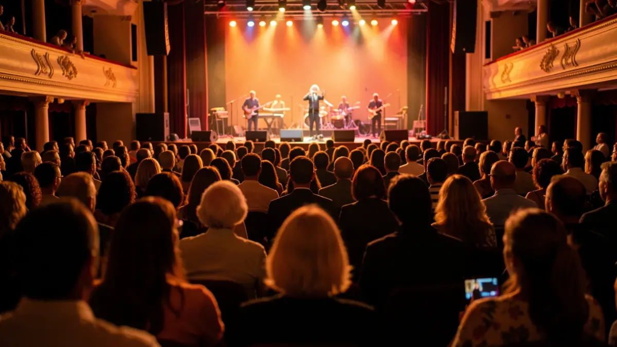 Imagen genérica de un evento cultural en Canarias con público y escenario.