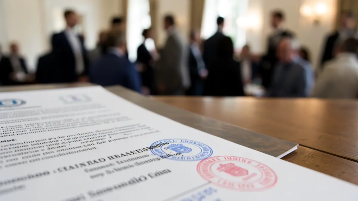 Official document from the Canary Islands Government regarding a decree under negotiation.
