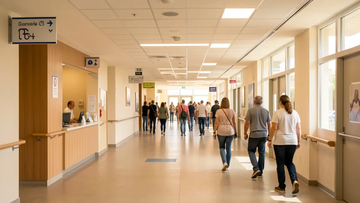 Imagen genérica de un centro de salud accesible en Canarias.