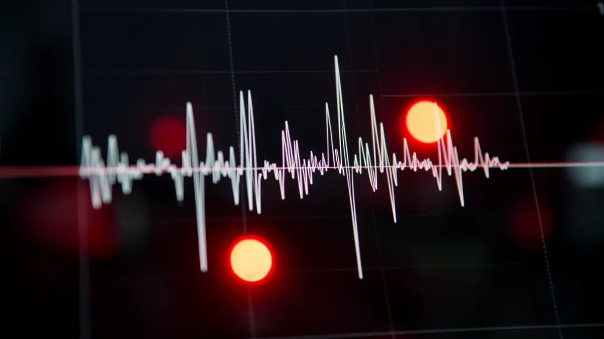 Imagen genérica de un sismógrafo registrando actividad sísmica.