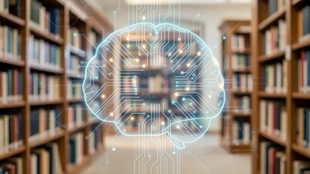 Generic image of artificial intelligence and education.