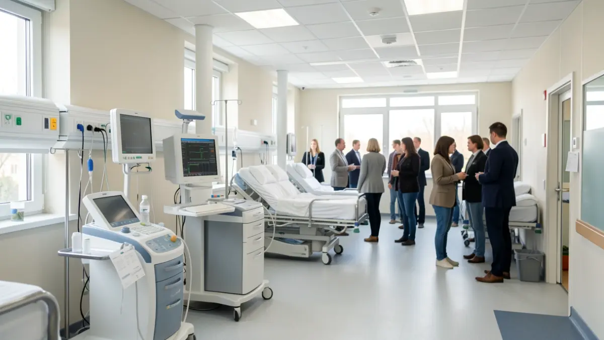 Imagen genérica de una unidad hospitalaria moderna y bien equipada.