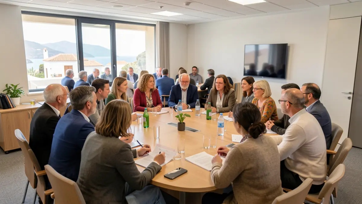 Generic image of cultural professionals gathered in the Canary Islands.