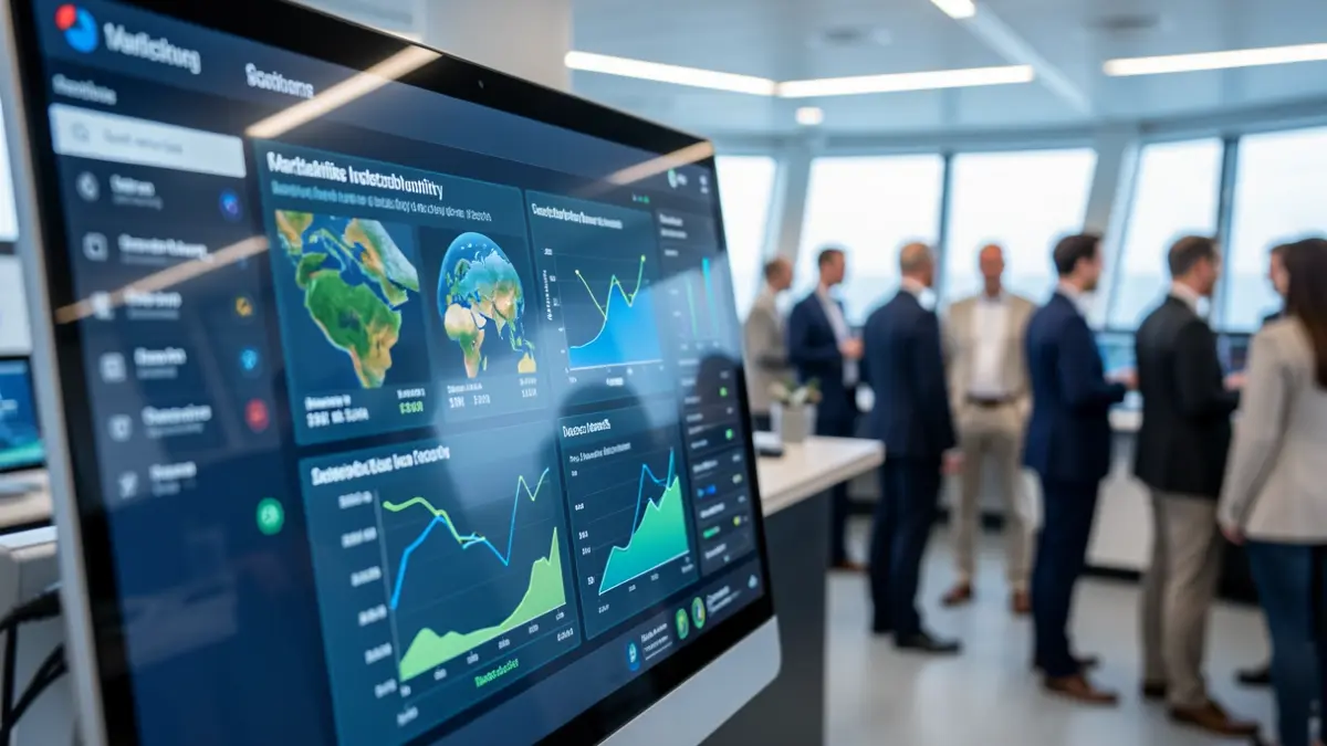 Imagen genérica de innovación en el sector marítimo y sostenibilidad.