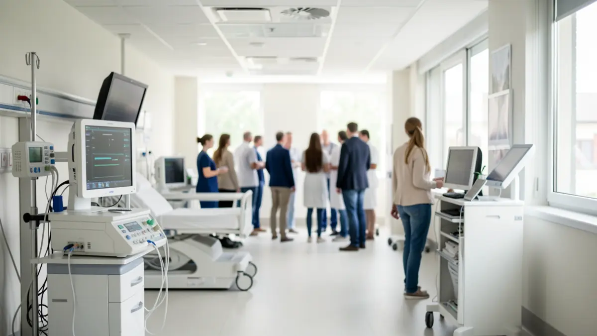 Generic image of a modern hospital rehabilitation unit.