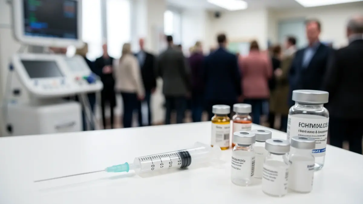 Generic image of medical supplies for detection tests.