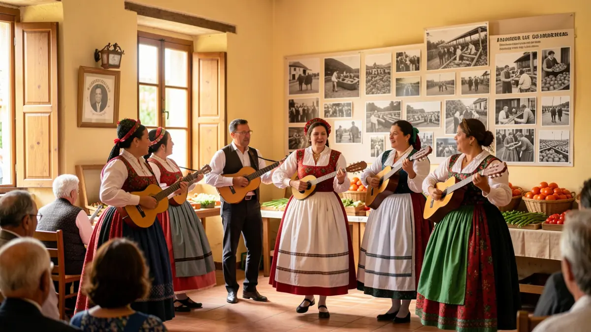 Imagen de la Agrupación Folklórica Las Mahoreras celebrando actividades culturales y tradicionales.