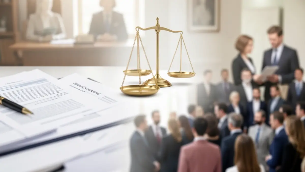 Generic image of legal and human resources advisory services.