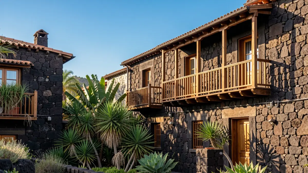 Generic image of traditional Canarian architecture in Valleseco.