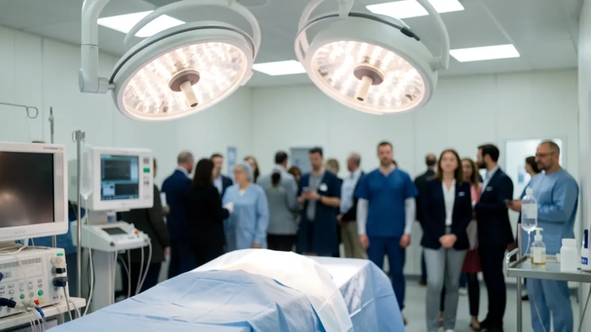 Generic image of a hospital operating room.