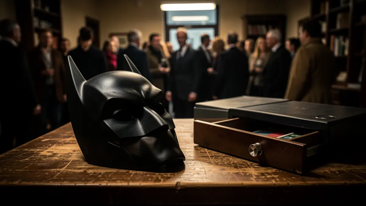 Máscara de Batman y caja registradora robada en un establecimiento de Corralejo.