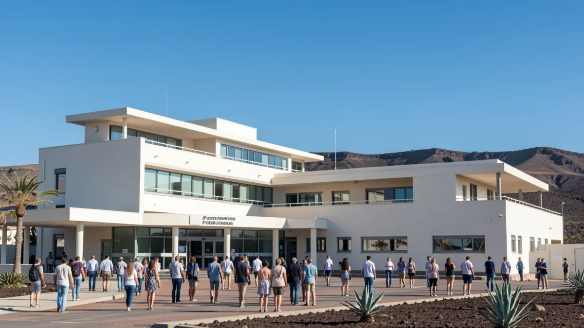 Generic image of the Fuerteventura General Hospital.