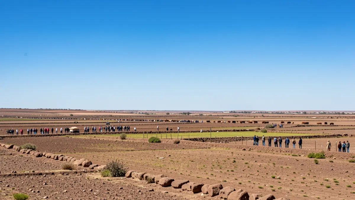 Imagen genérica de campos agrícolas y ganaderos en Fuerteventura.